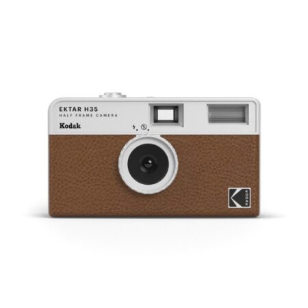 Kodak Ektar H35 Half Frame Camera  Brown - Click Image to Close