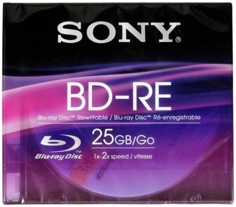 Sony Blu-ray Disc Re-writable 25gb