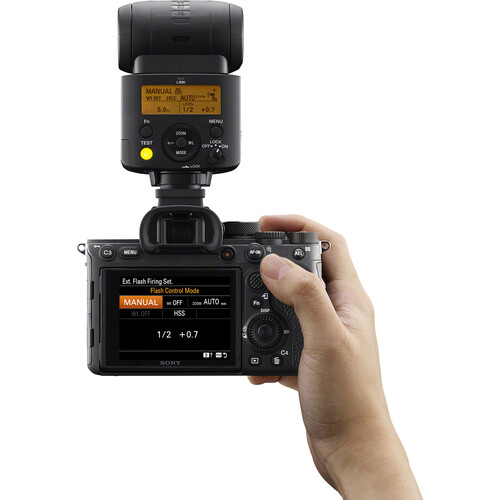 Sony HVL-F46RM Wireless Radio Flash - Click Image to Close