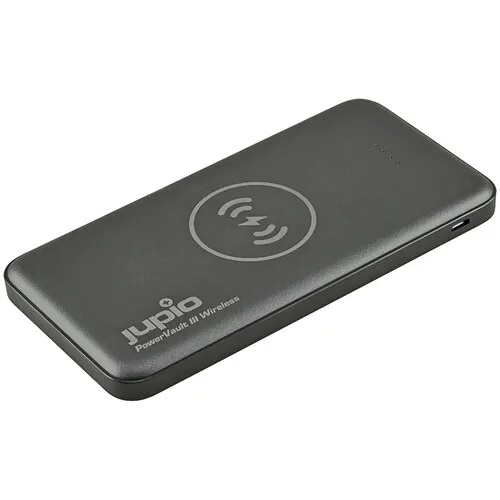 JUPIO 10000MAH POWER BANK VAULT III 2-PORT USB & WIRELESS - Click Image to Close