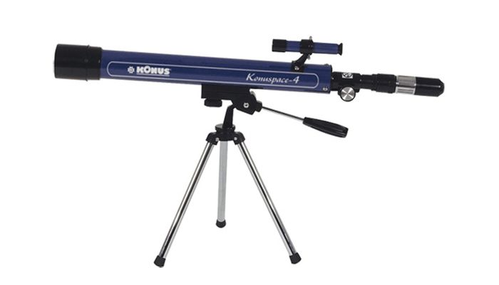 KONUSPACE 4 50MM F12 REFRACTOR TELESCOPE INC TABLETOP TRIPOD