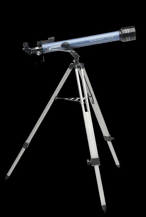 KONUSTART 700B 60MM F11.6 REFRACTOR TELESCOPE INC TRIPOD - Click Image to Close