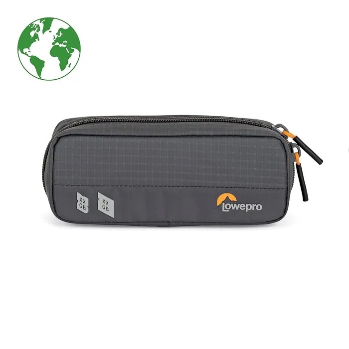 LOWEPRO GEARUP MEMORY WALLET 20D DARK GREY GREEN LINE
