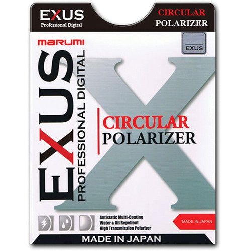 MARUMI EXUS CIRCULAR POLARISING FILTER 52MM MARUMI EXUS CIRCULAR POLARISING FILTER 52MM
