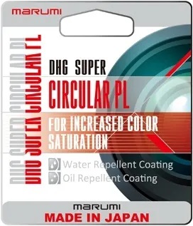 MARUMI DHG SUPER CIRCULAR PL FILTER 77MM