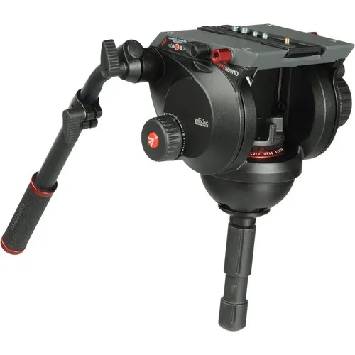 MANFROTTO 509 FLUID VIDEO HEAD WITH 100MM HALF BALL