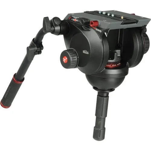 MANFROTTO 509 FLUID VIDEO HEAD WITH 100MM HALF BALL - Click Image to Close