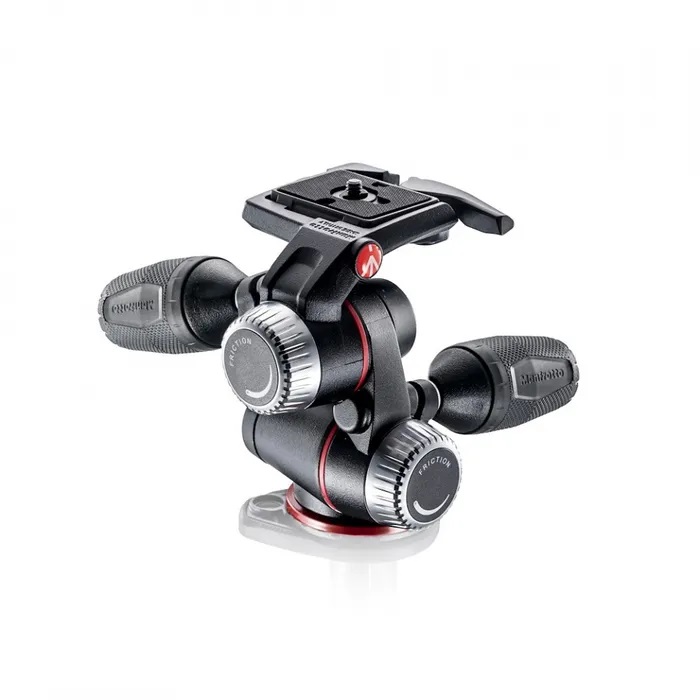 MANFROTTO X-PRO 3-WAY TRIPOD HEAD WITH RETRACTABLE LEVERS