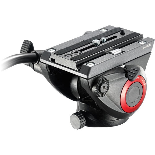 MANFROTTO MVH500AH FLUID VIDEO HEAD W/FLAT BASE