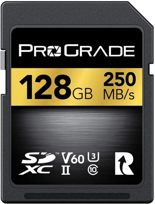 PROGRADE DIGITAL SDXC GOLD UHS-II 128GB R250MB/S W120MB/S V60