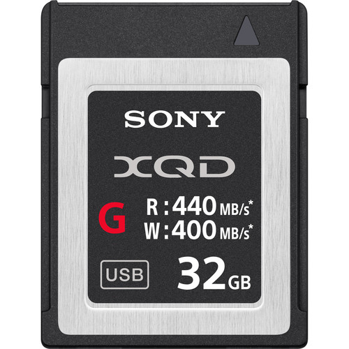 SONY XQD G SERIES 32GB MEMORY CARD