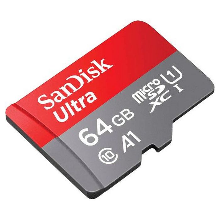 SANDISK ULTRA MICRO SDHC 64GB UP TO 120MB/S CLASS 10 A1
