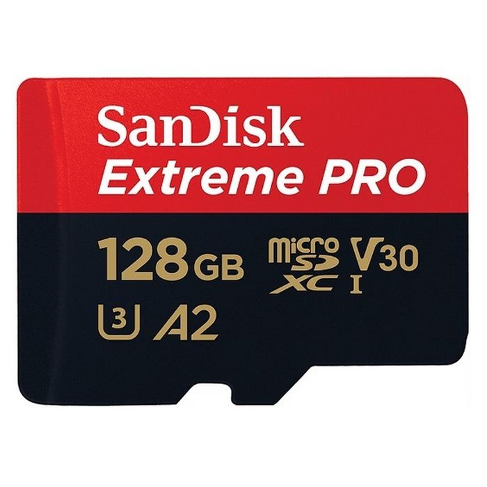 SANDISK EXTREME PRO MICRO SDHC 128GB UP TO 170MB/S CLASS 10 A2 V