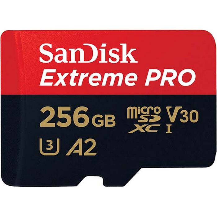 SANDISK EXTREME PRO MICRO SDHC 256GB UP TO 170MB/S CLASS 10 A2 V - Click Image to Close