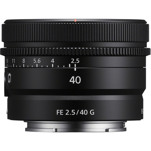 Sony SEL 40 F2.5 G - Click Image to Close