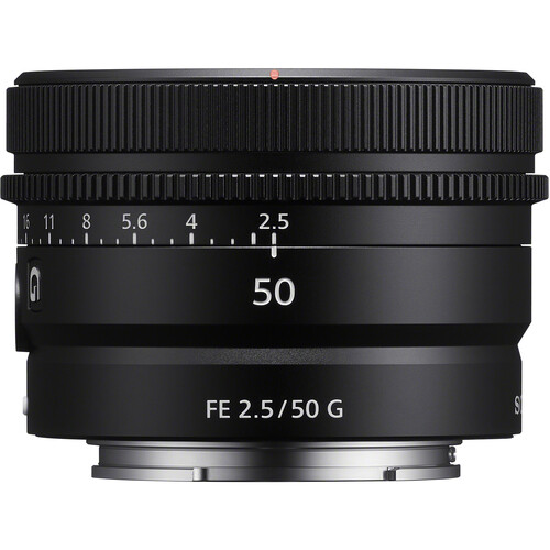 Sony SEL 50 F2.5 G - Click Image to Close