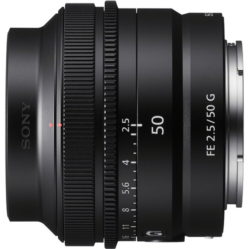 Sony SEL 50 F2.5 G - Click Image to Close