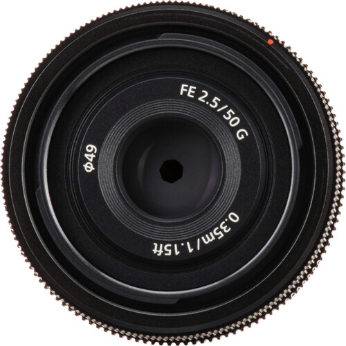 Sony SEL 50 F2.5 G - Click Image to Close