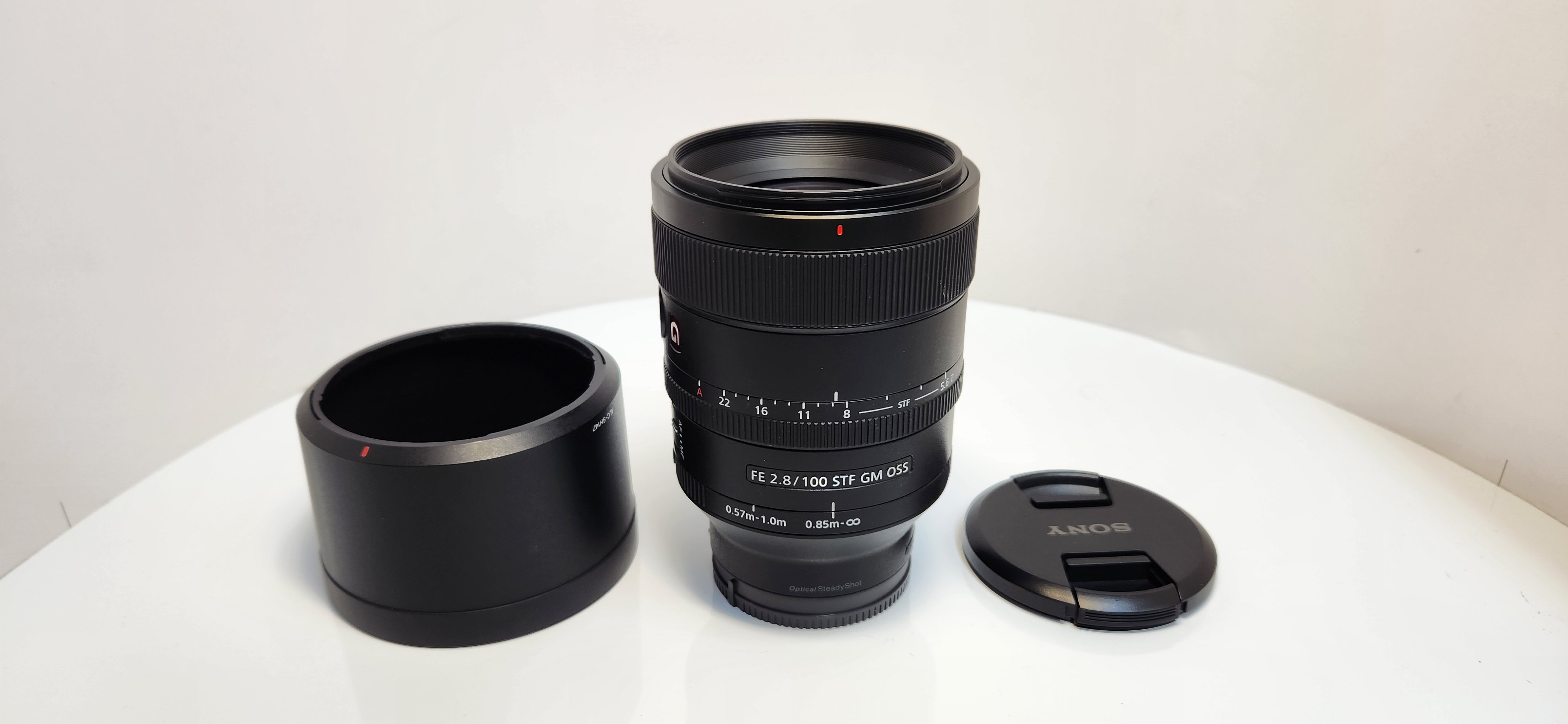 Sony SEL100F28GM lens (used, mint condition)