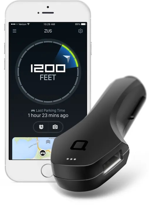 ZUS USB CAR CHARGER AND FINDER - Click Image to Close