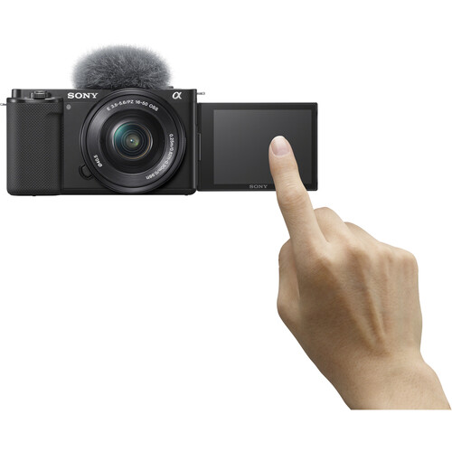 Sony ZV-E10 interchangeable lens VLog camera with 16-50mm lens - Click Image to Close