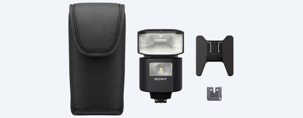 Sony HVL-F45RM Flash with Wireless Radio Control - Click Image to Close