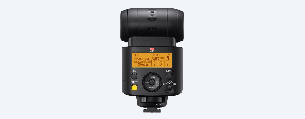 Sony HVL-F45RM Flash with Wireless Radio Control - Click Image to Close