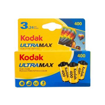 Kodak Film Ultra Max 400 24exp 35mm 3 Pack - Click Image to Close